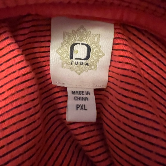 FUDA Micro Grid Fleece Top Size PXL - Picture 6 of 8